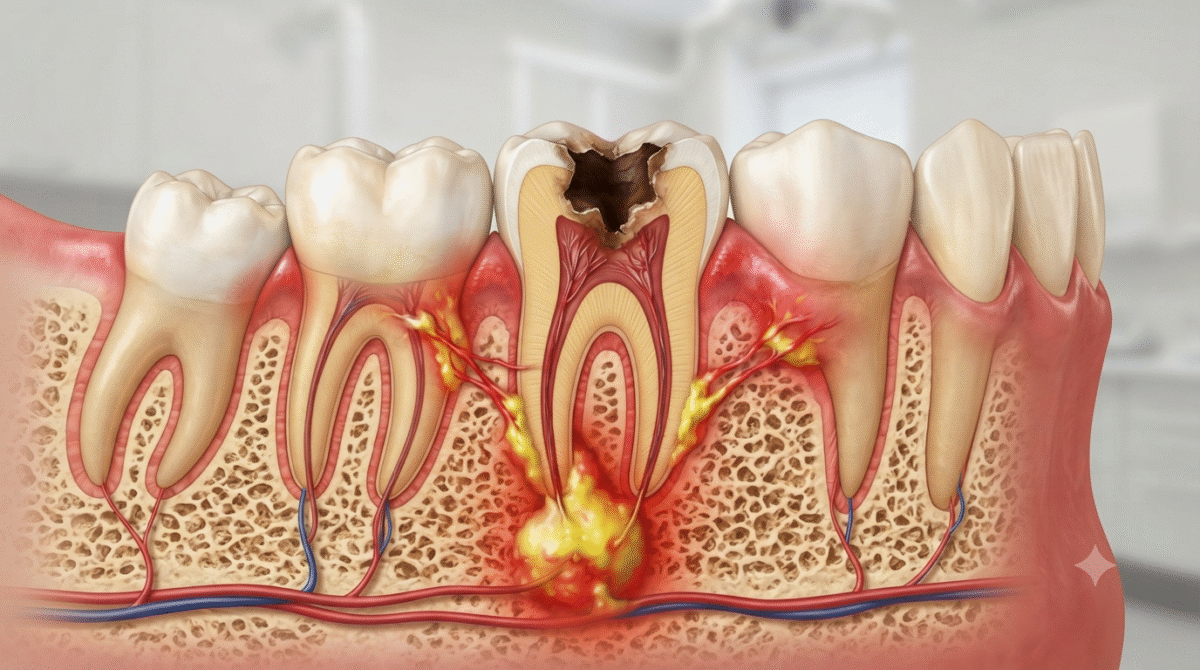 Can an Infected Tooth Affect Nearby Teeth?